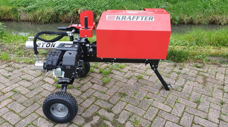 Kraffter Houtklover 12T Kohler 196cc Horizontaal